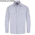 Striped Uniform Shirt-Excel FR-7 OZ.